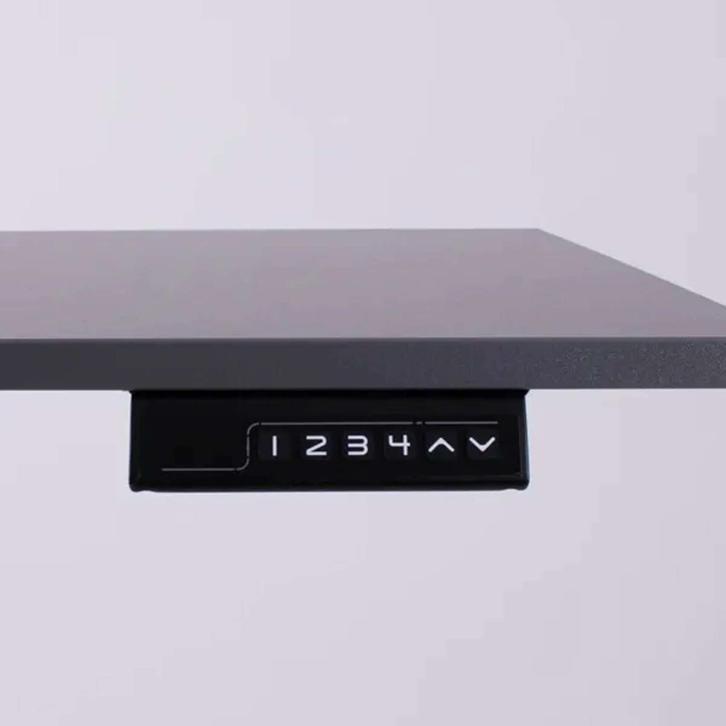 Kontrolpanel til Hæve Sænkebord, ergonomisk og brugervenligt design til sundt arbejdsmiljø.