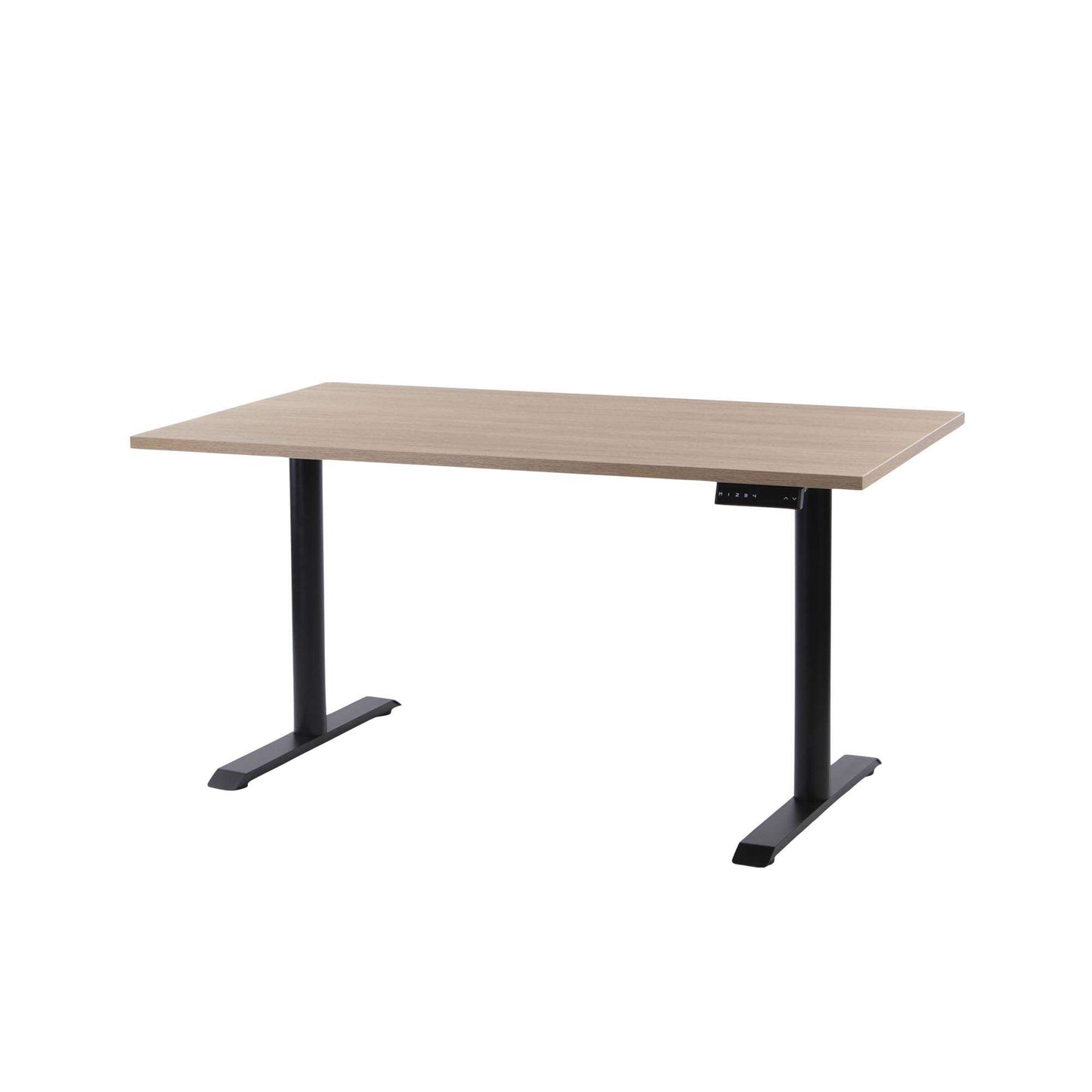 Hæve-sænke bord 80x140 Premium Ergo med justerbart stel for ergonomisk arbejdsmiljø.